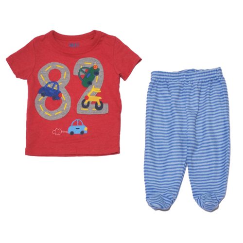 Next/Ergee - Piros, Kék ruha szett (68)