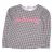 H&M - Fekete, Fehér mintás hosszú ujjú póló (98-104)