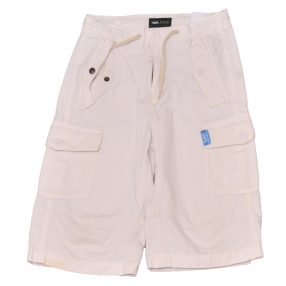 H&M - Fehér oldalzsebes rövidnadrág (122)