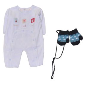 Világoskék ruha szett (56)