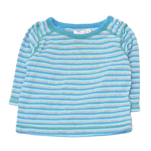 Kék-Szürke csíkos hosszú ujjú póló (62)