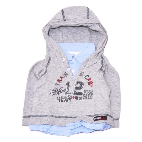 Szürke, Kék pulóver (74)