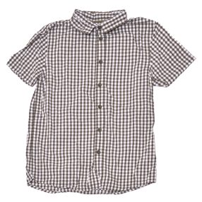  Reserved -  Zöld-Fehér kockás rövid ujjú ing (140)