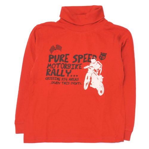 C&A -  Narancssárga, motoros garbó (122)