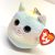 TY Squishy Beanies plüss figura HEATHER, Clip 8,5 cm - macska