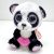 TY Beanie BOOS plüss figura ESME, 15 cm - panda szívvel