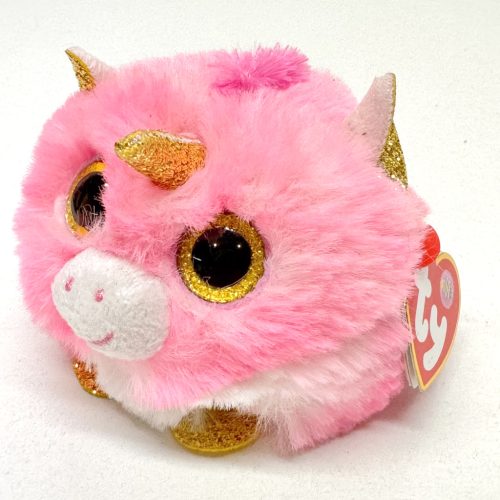 Ty Beanie Balls plüss figura FANTASIA - rózsaszín unikornis