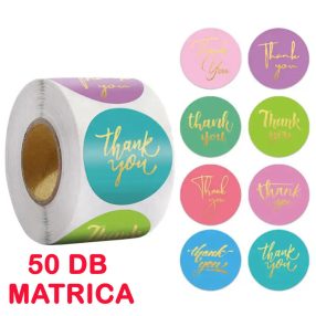 Thank you matricák (50 db)