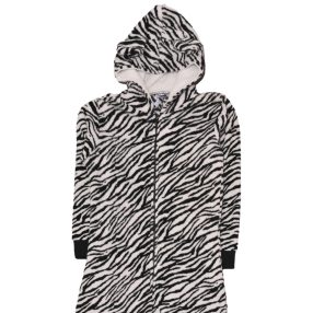    Fekete, Fehér, zebra mintás  kezeslábas / Jelmez (146-152)