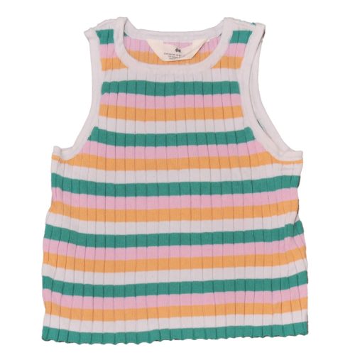  H&M -  színes csíkos  felső ( 134-140)