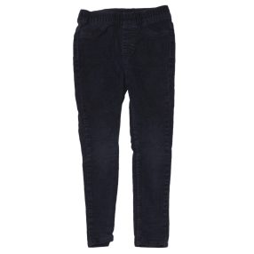 Sötétkék  slim kordnadrág (110-116*)