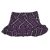  Lila-fekete kockás  szoknya ( 128-134)