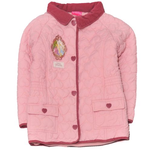  Disney-Princess -  Rózsaszín, Hercegnők  télikabát ( 134-140)