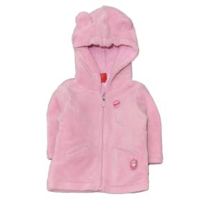  Esprit -  Rózsaszín baglyos  macifüles kocsikabát (68)