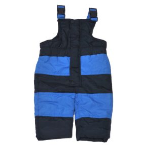 Kék csíkos  kantáros overál ( 62-68)