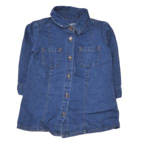  farmerkék ruha ( 74-80)