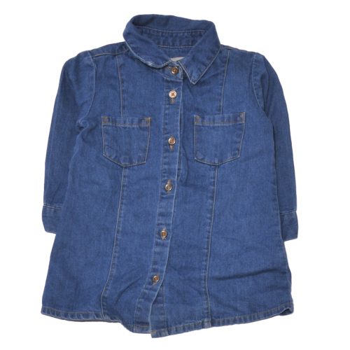  farmerkék ruha ( 74-80)