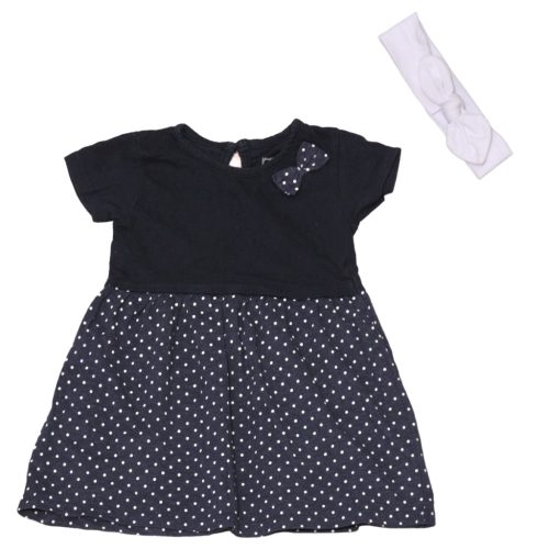 Sötétkék, Fehér ruhaszett ( 86-92)