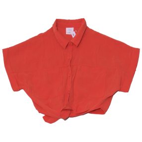  Piros  megkötős blúz (152)