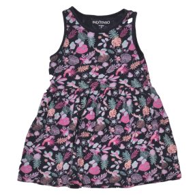 Kék, papagájos  ruha (98)