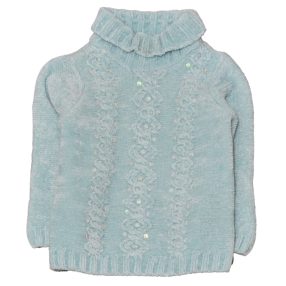  Cherokee -  világoskék, Fitter es  pulóver ( 80-86)