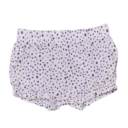  Fehér, Fekete pöttyös  rövidnadrág ( 74-80)