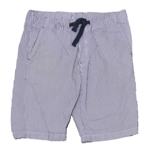  H&M -  kék-Fehér csíkos  rövidnadrág (134)