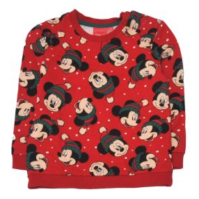 Disney, Mickey - Piros, karácsonyi pulóver (86)
