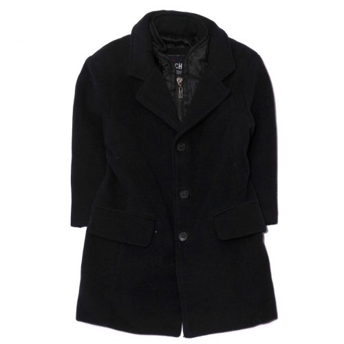 Sötétkék szövetkabát (110)