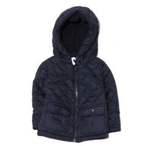 Sötétkék steppelt kabát (86)