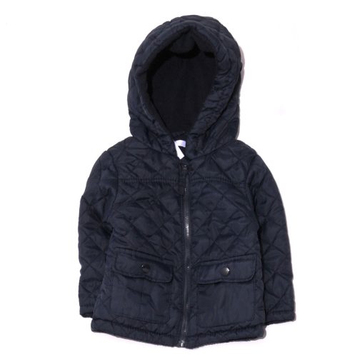 Sötétkék steppelt kabát (86)