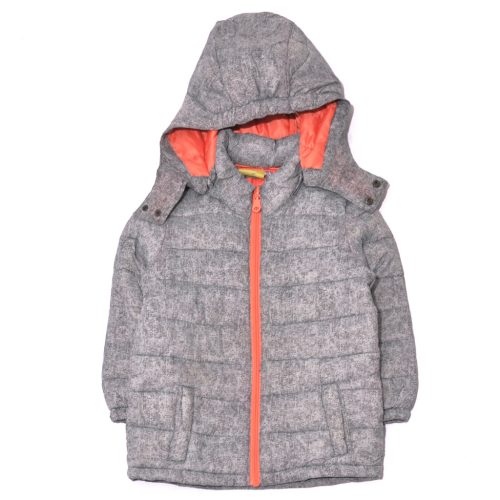 Szürke steppelt kabát (86-92)