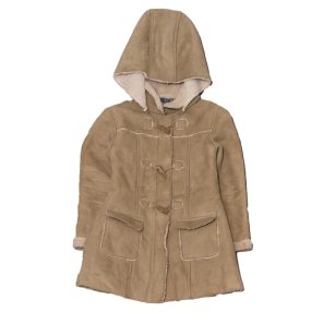 Drapp hasított bőr jellegű kabát (116)