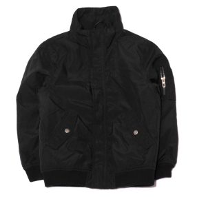 H&M - Fekete kabát (128)