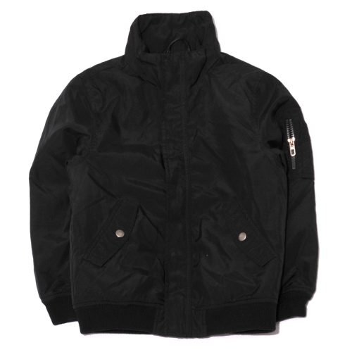 H&M - Fekete kabát (128)