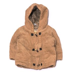 Barna kordanyagú télikabát (80-86)