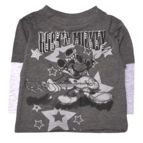 Disney - Szürke, Mickey hosszú ujjú póló (62)