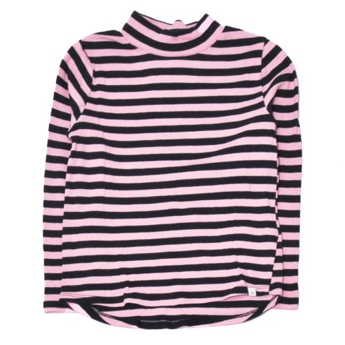 H&M - Kék-rózsaszín csíkos hosszú ujjú felső (110-116)