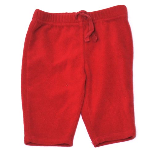 Old navy - Piros polár nadrág (62-68)