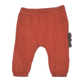 TU - Barna kötött nadrág (68-74)