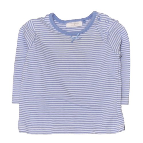 Next - Kék-fehér csíkos hosszú ujjú póló (62-68)