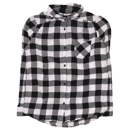 H&M - fekete-fehér kockás hosszú ujjú ing (152)