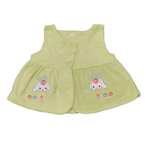 UV zöld, nyuszis ruha (62*)