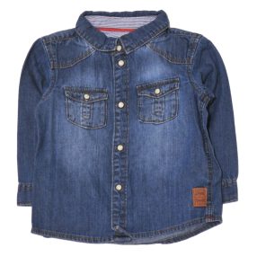 H&M - Kék farmering/blúz (80)