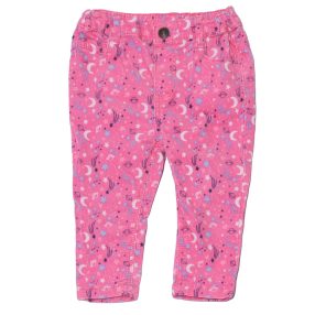 Rózsaszín, csillagos kordnadrág (80)