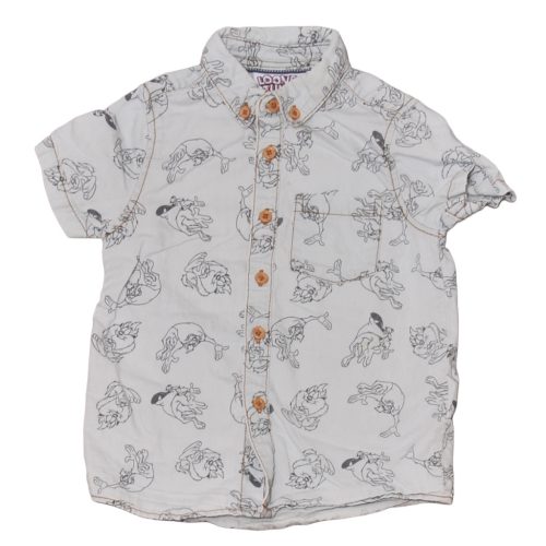 Looney Tunes - Kék, Taz rövid ujjú ing (92)