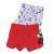 Star wars - Fehér, piros alsónadrág szett (92-104)
