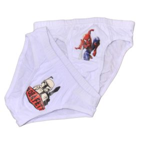 Star wars/Marvel - Fehér alsónadrág szett (128)