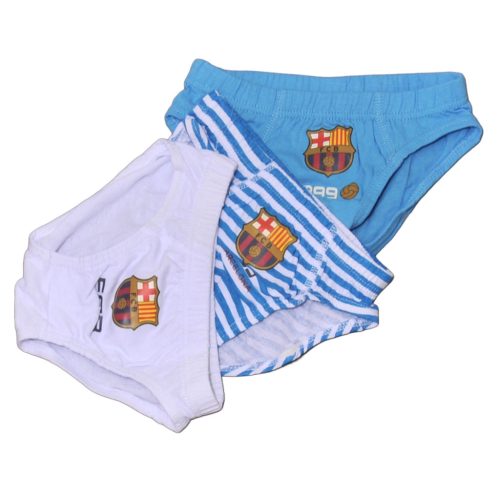 FC Barcelona - Fehér, kék alsónadrág szett (110-116)