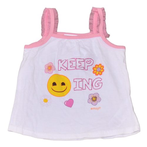 Emoji - Fehér, mintás trikó (86)